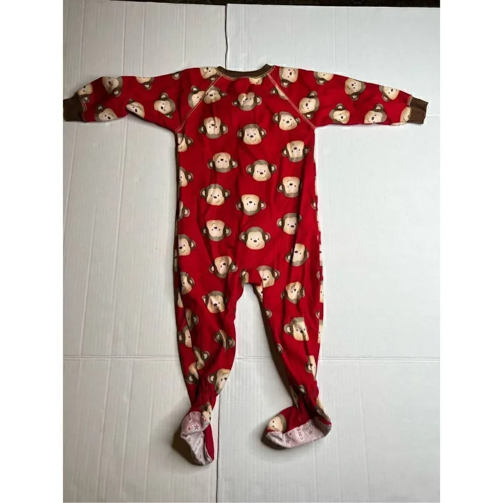 Set of 2 Carters super-comfy size 18 months footed pajamas